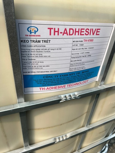 Keo trám trét TH-V560 - Keo Dán Gỗ TH-ADHESIVE - Công Ty TNHH MTV TH - Bond